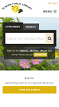 Mobile Screenshot of elnoralibrary.prl.ab.ca